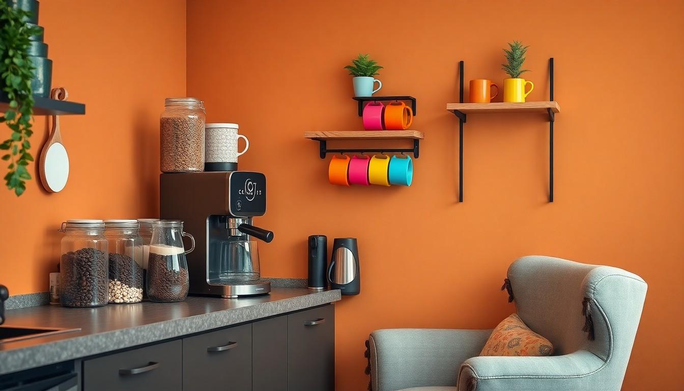 diy home coffee bar ideas